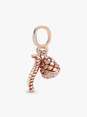 Pandora Sparkling Pine Cone Dangle Charm